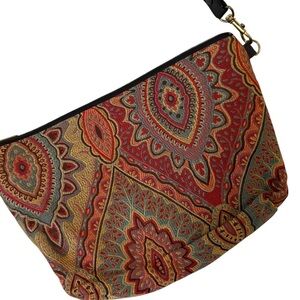 VTG Danny K. Women's Purse, Tapestry, Multicolor Crossbody Bag